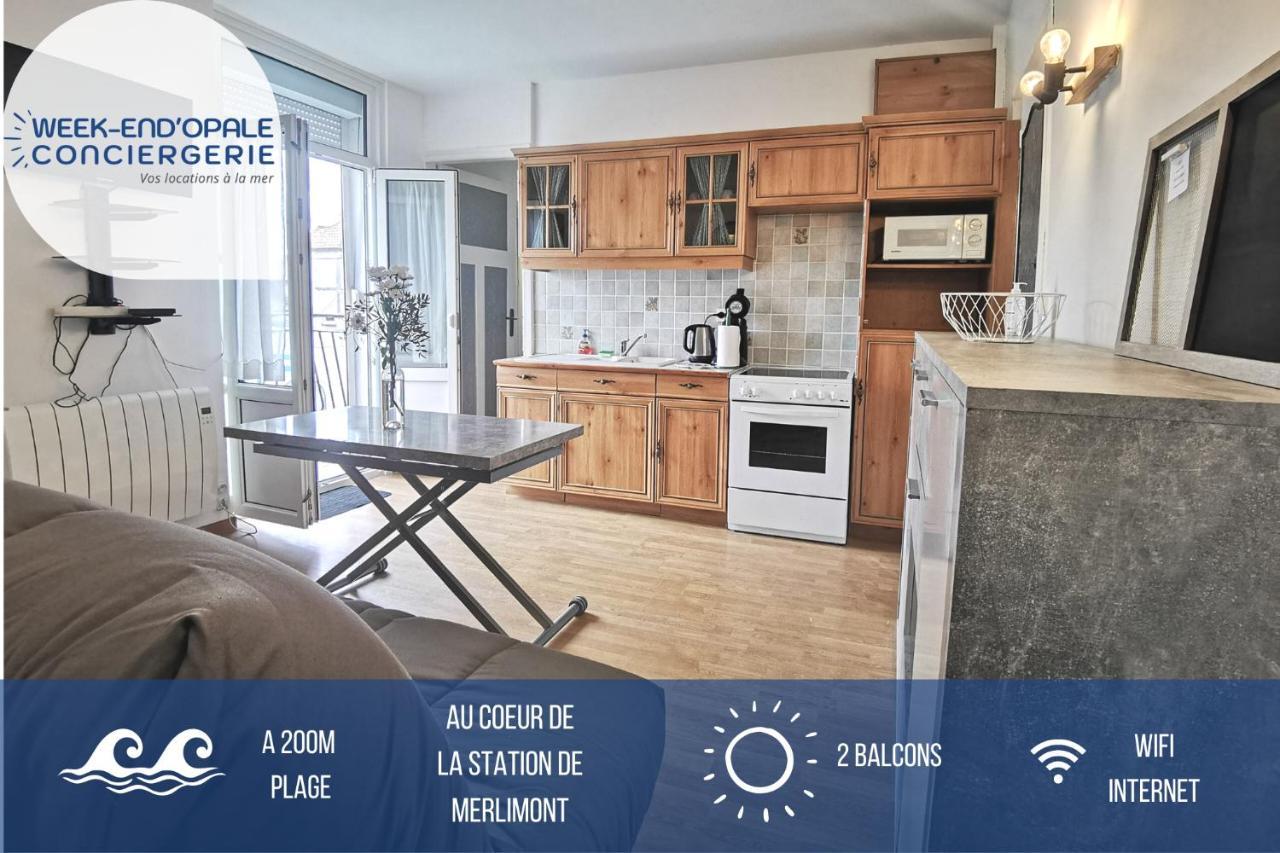 Appartement Le Bord De Plage Merlimont Plage Dış mekan fotoğraf